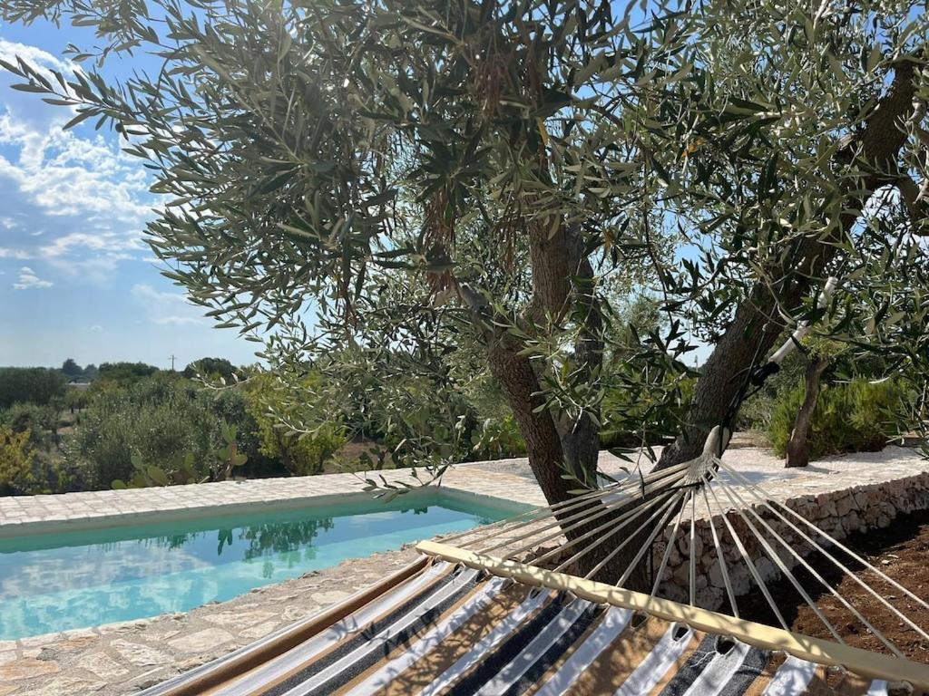 Casa Giuliveto - Charmantes Ferienhaus Mit Privatpool In Olivenhain Остуни Экстерьер фото